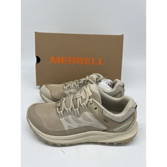 Merrell Antora 3 Beige Trail Athletic Shoes Women's Size 9 MSRP $125 - Picture 1 of 7